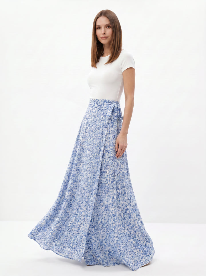 Blumen-Wickelrock – Sommerliche Eleganz